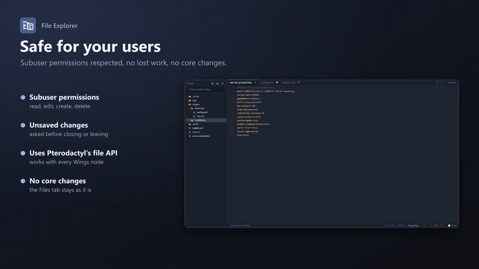 File Explorer: Safe