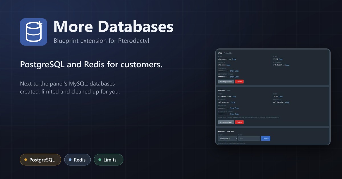 More Databases