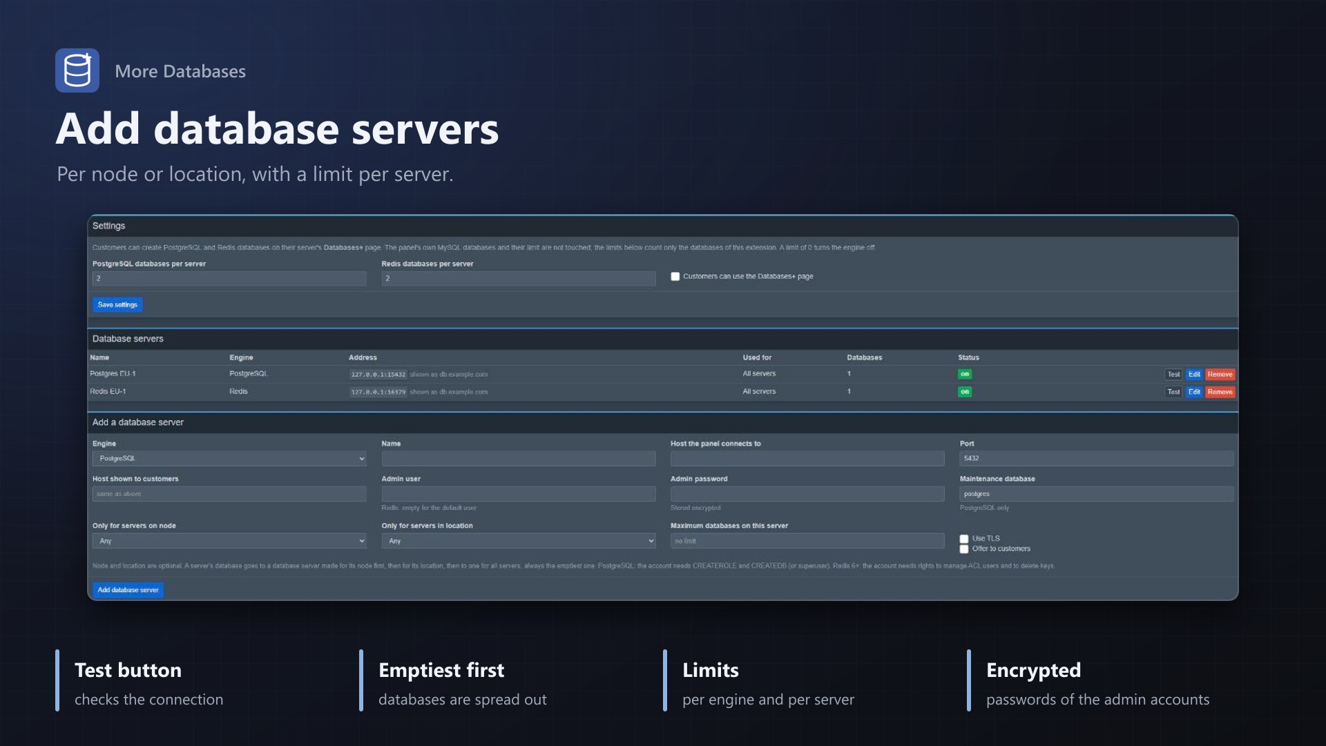 More Databases: Servers