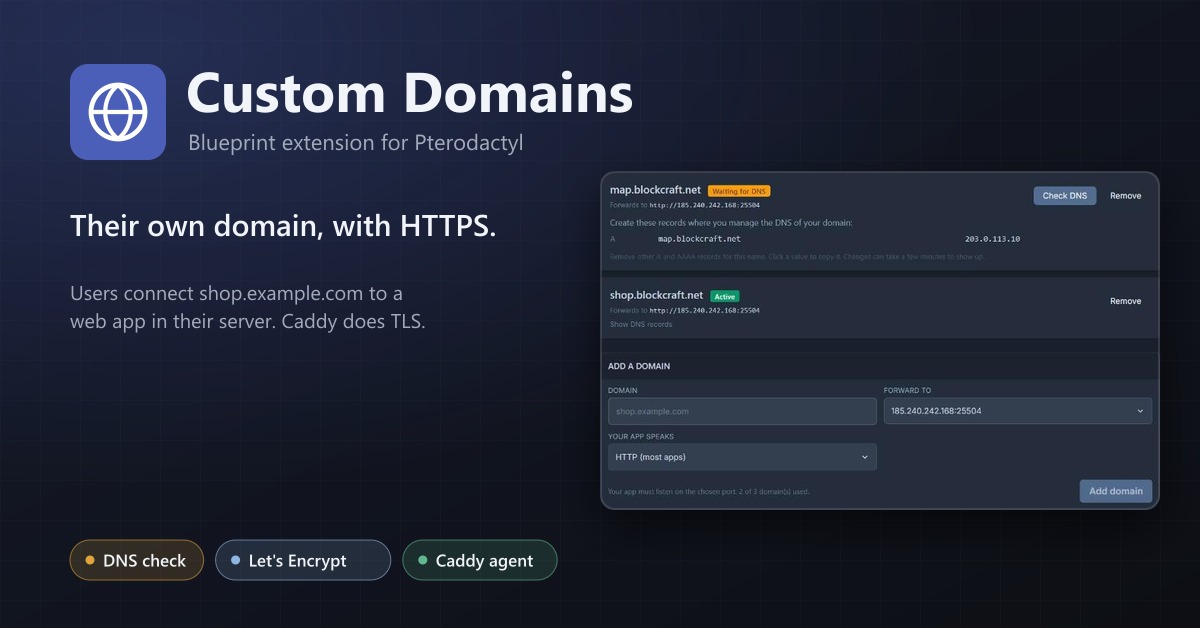 Custom Domains