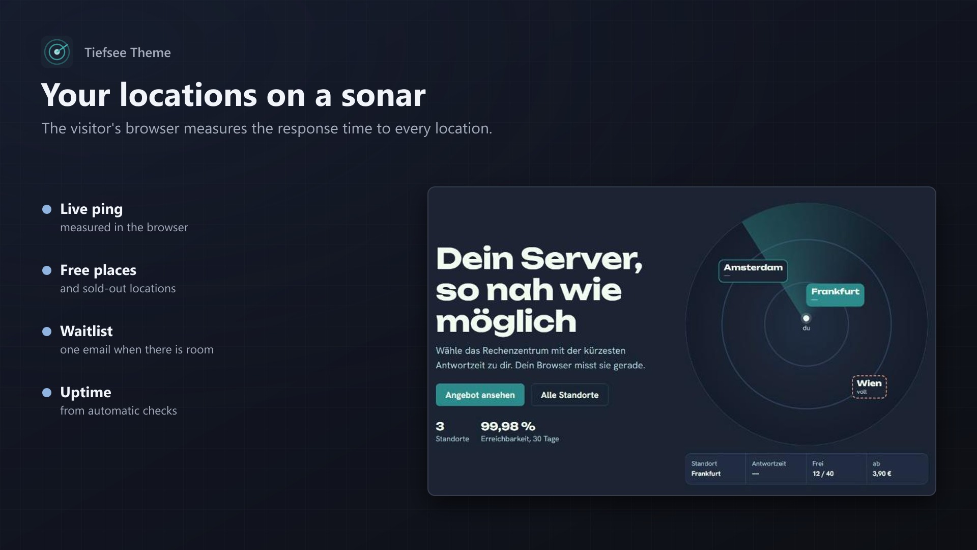 Tiefsee Theme for Paymenter: Home