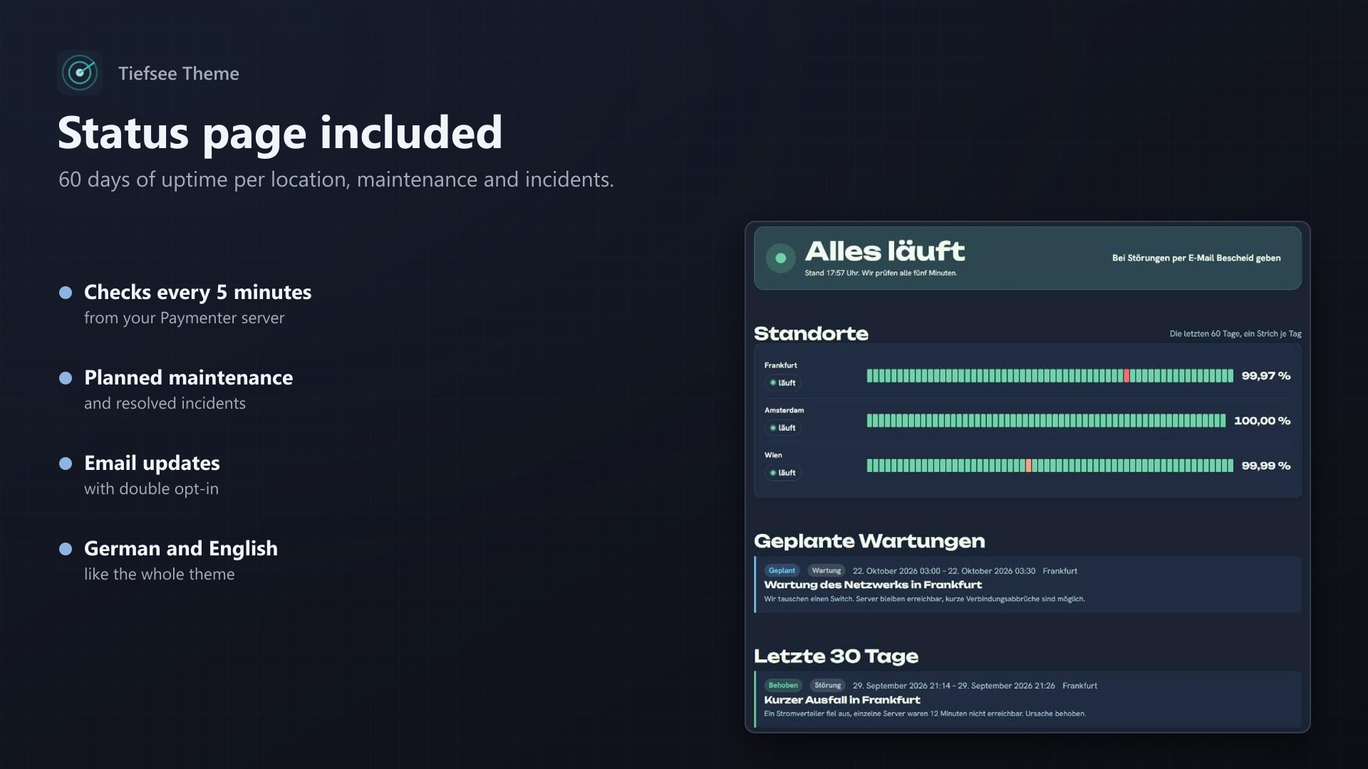 Tiefsee Theme for Paymenter: Status