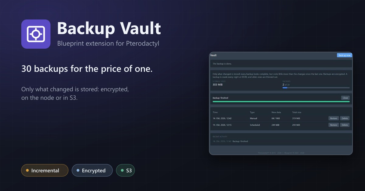 Backup Vault